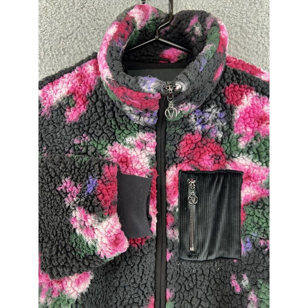Victoria's Secret On Point Jacket Women's Size Large Fleece Full Zip Insulated